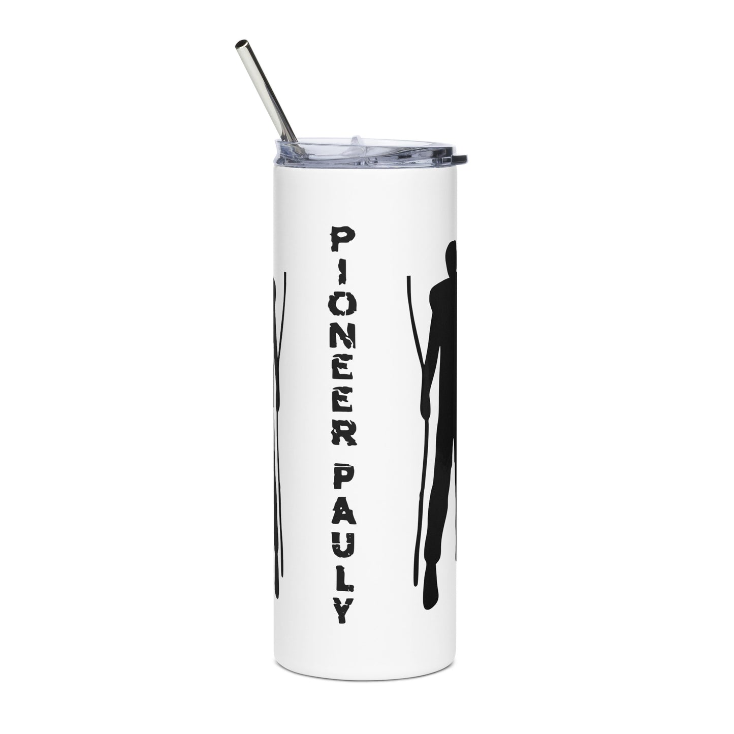 Pioneer Pauly White Stainless Steel Tumbler
