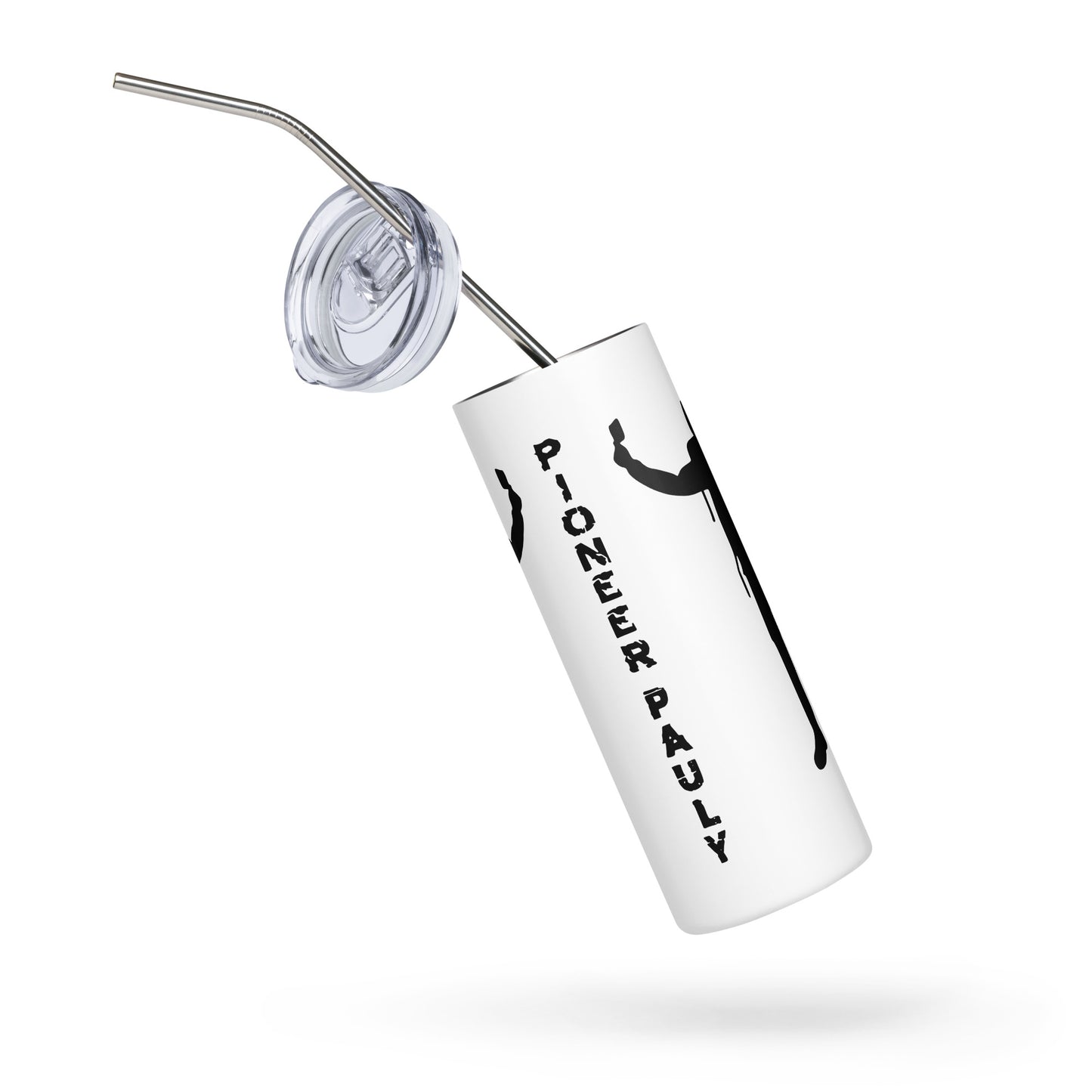 Pioneer Pauly White Stainless Steel Tumbler