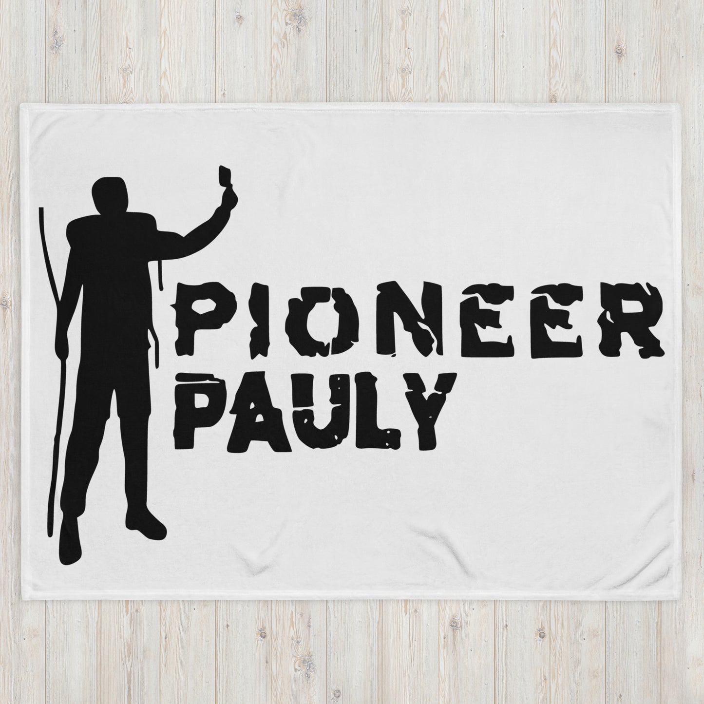 Pioneer Pauly White Throw Blanket