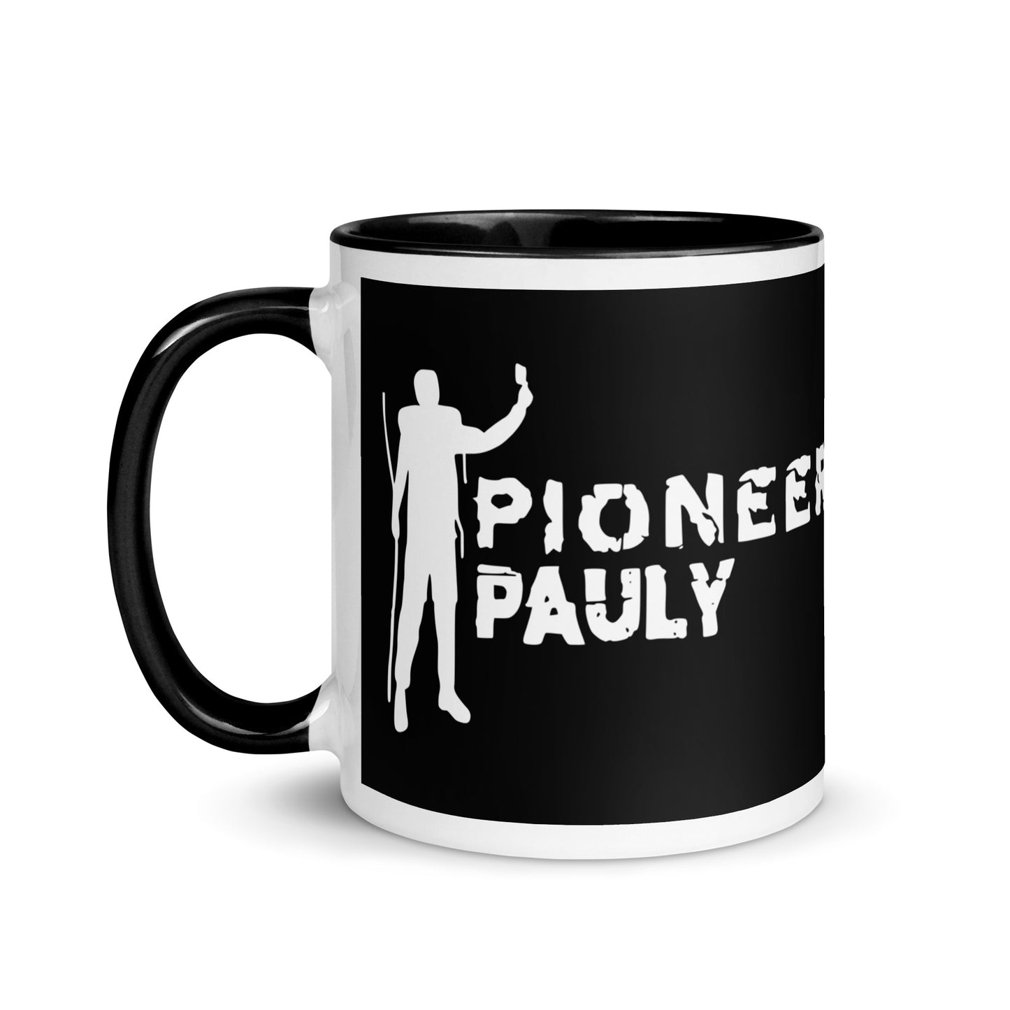 Pioneer Pauly White Logo Coffee Mug
