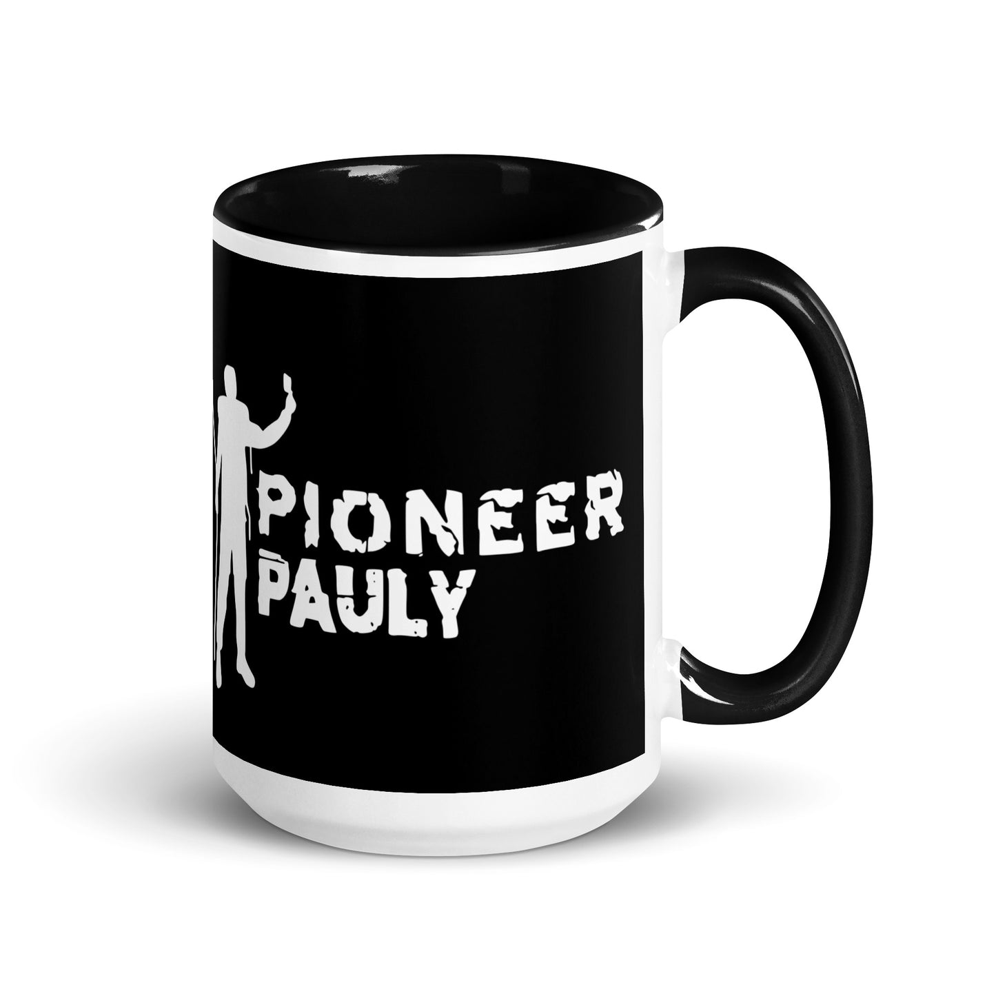Pioneer Pauly White Logo Coffee Mug