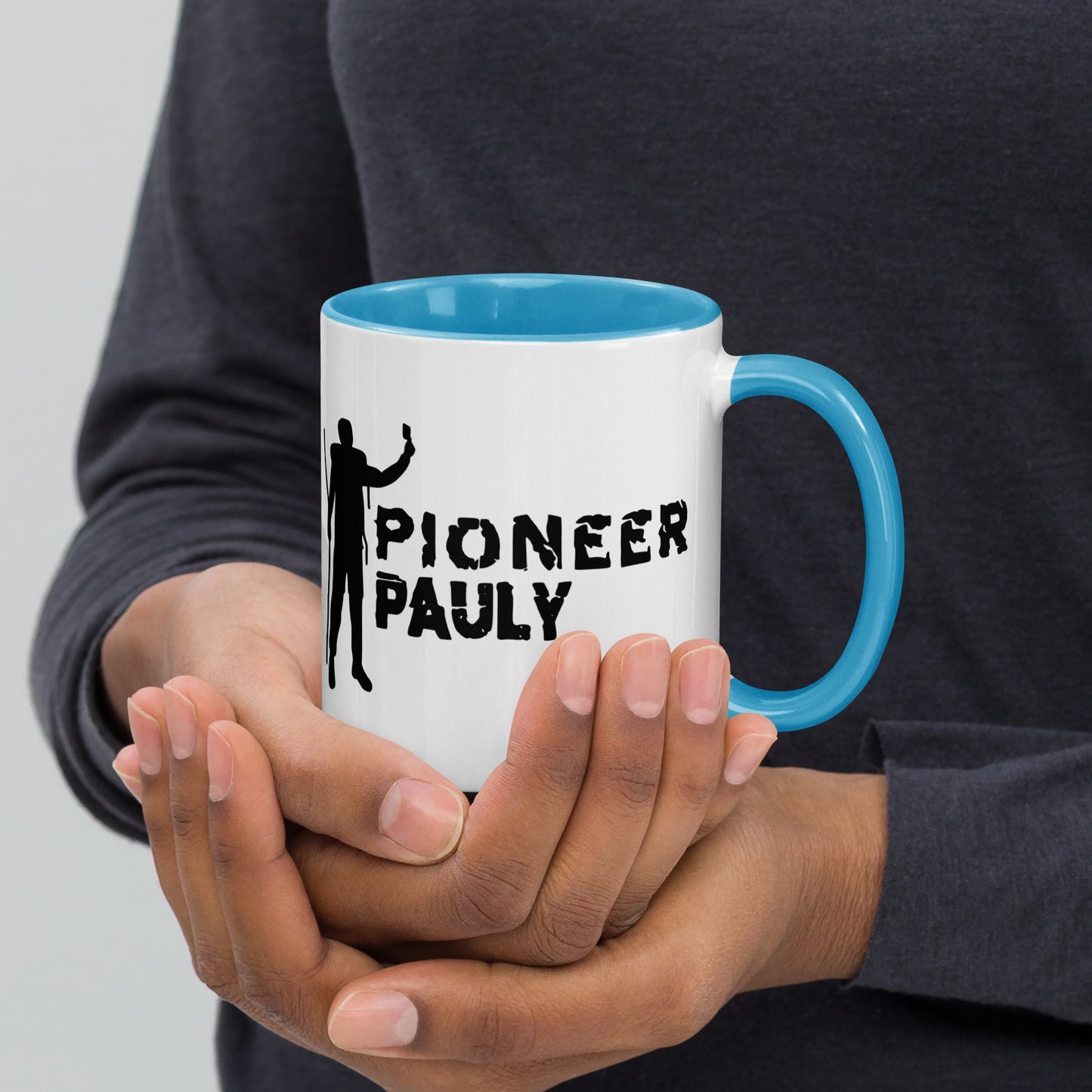 Pioneer Pauly Black Logo Coffee Mug