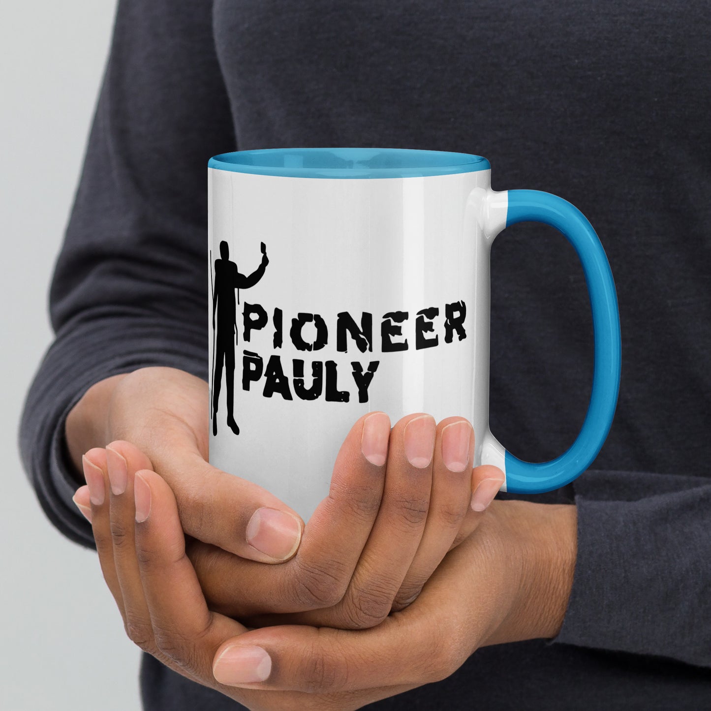 Pioneer Pauly Black Logo Coffee Mug