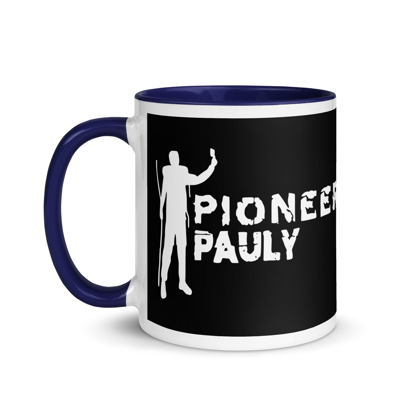 Pioneer Pauly White Logo Coffee Mug
