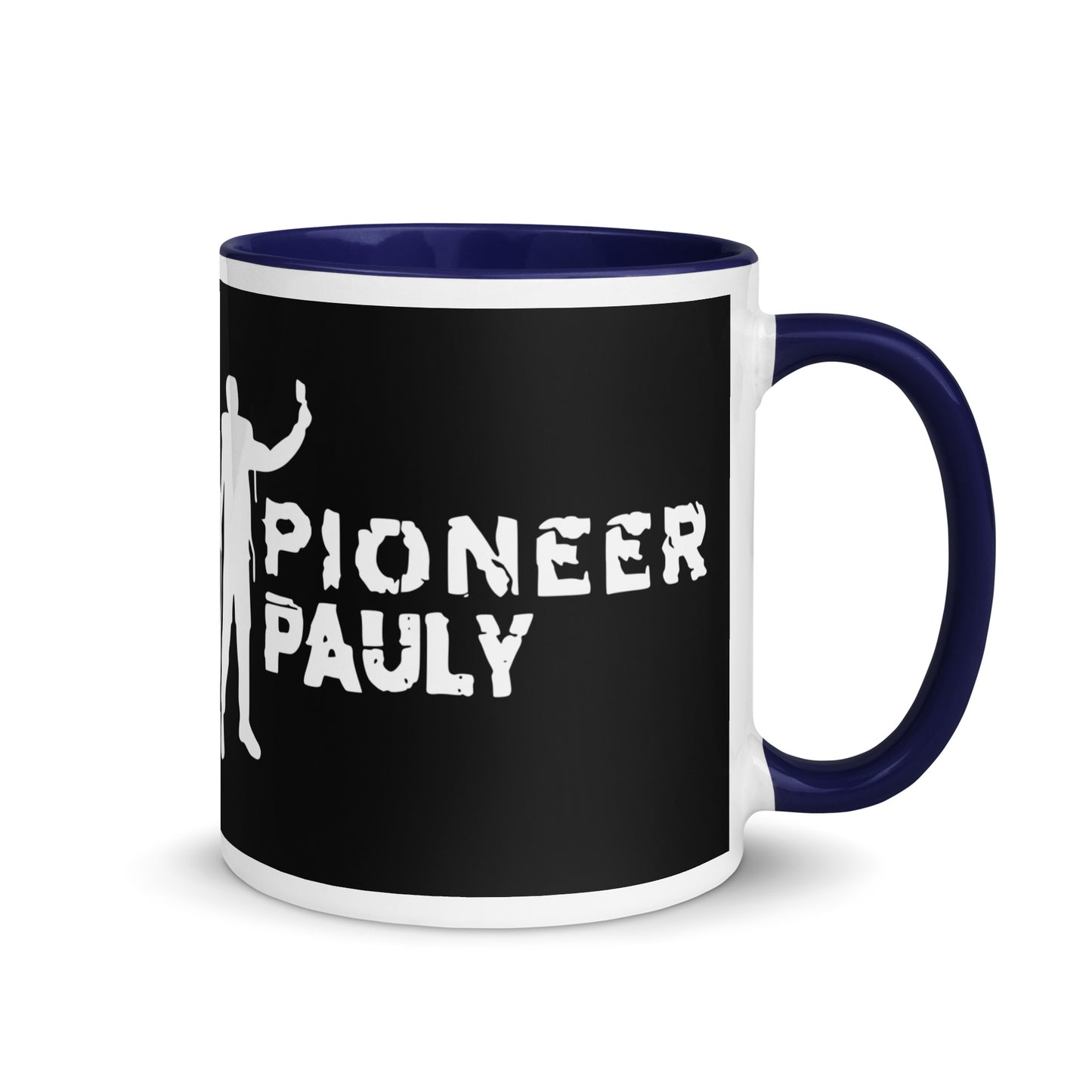 Pioneer Pauly White Logo Coffee Mug