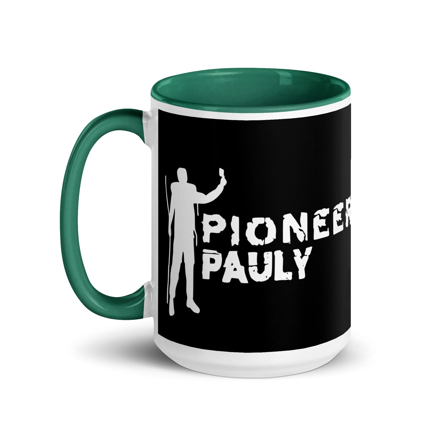 Pioneer Pauly White Logo Coffee Mug