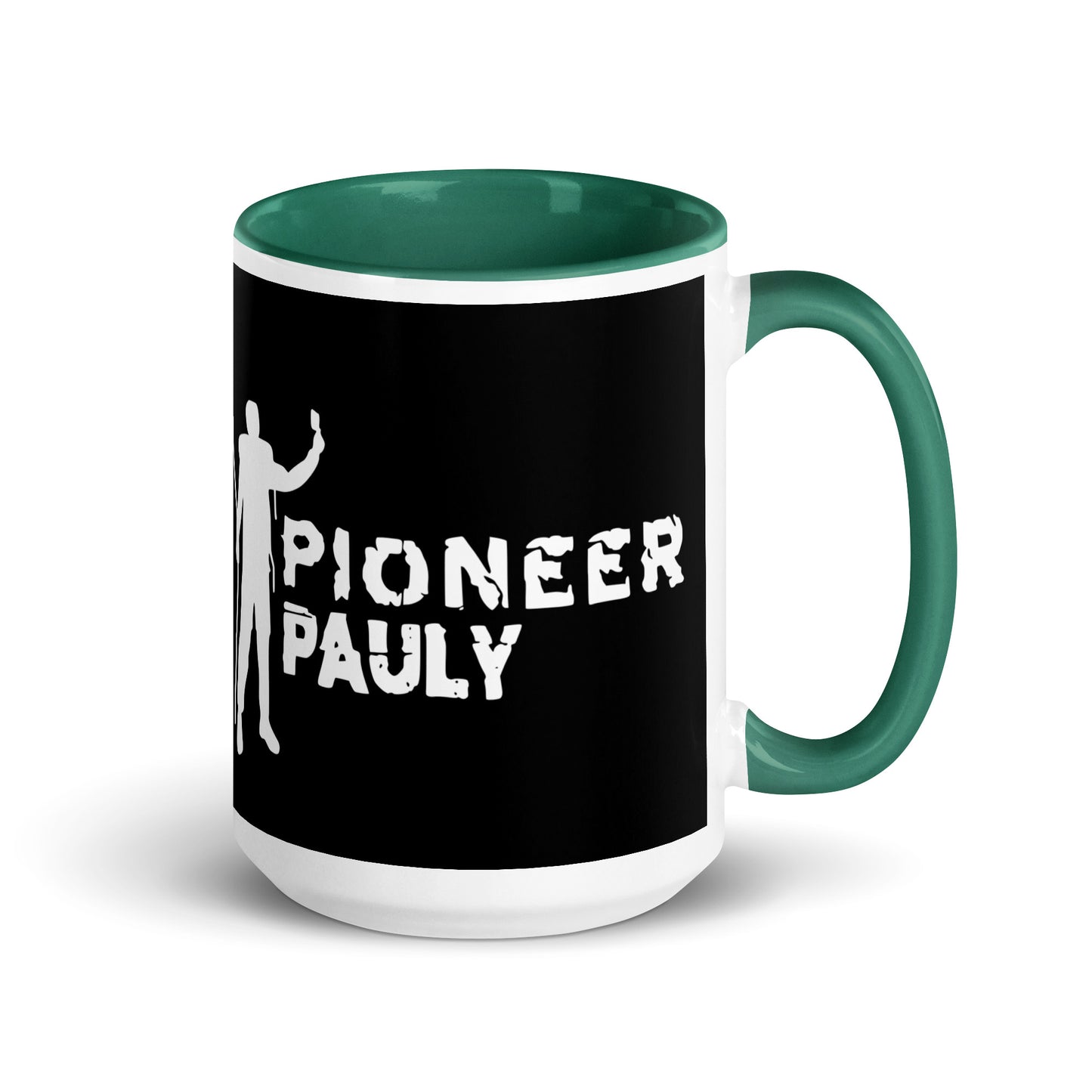Pioneer Pauly White Logo Coffee Mug