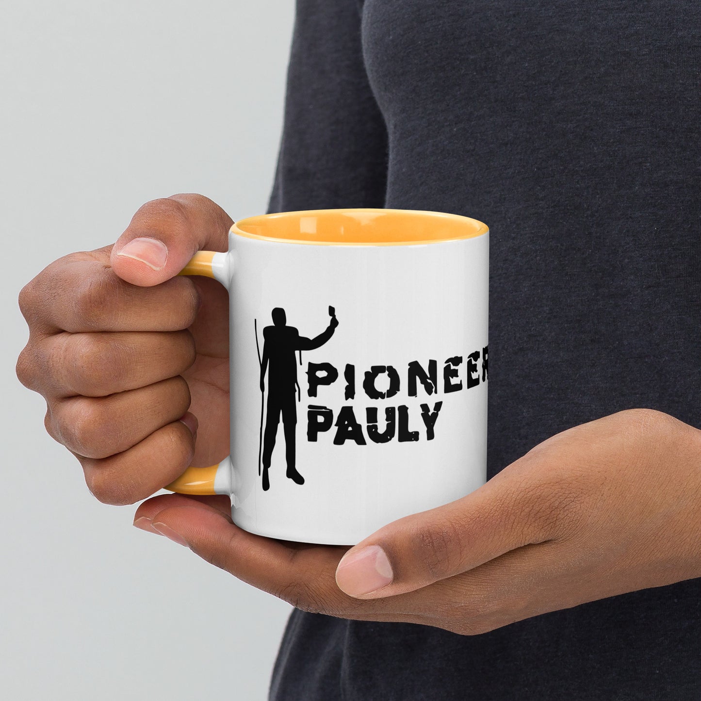 Pioneer Pauly Black Logo Coffee Mug