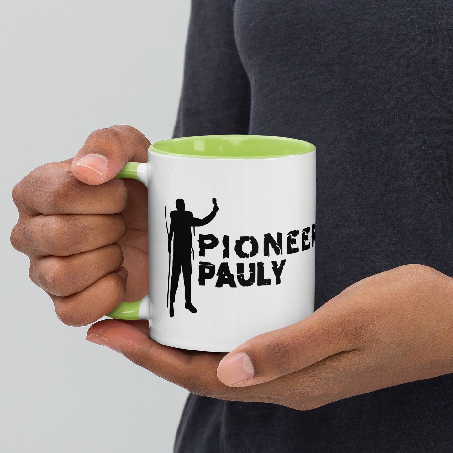 Pioneer Pauly Black Logo Coffee Mug