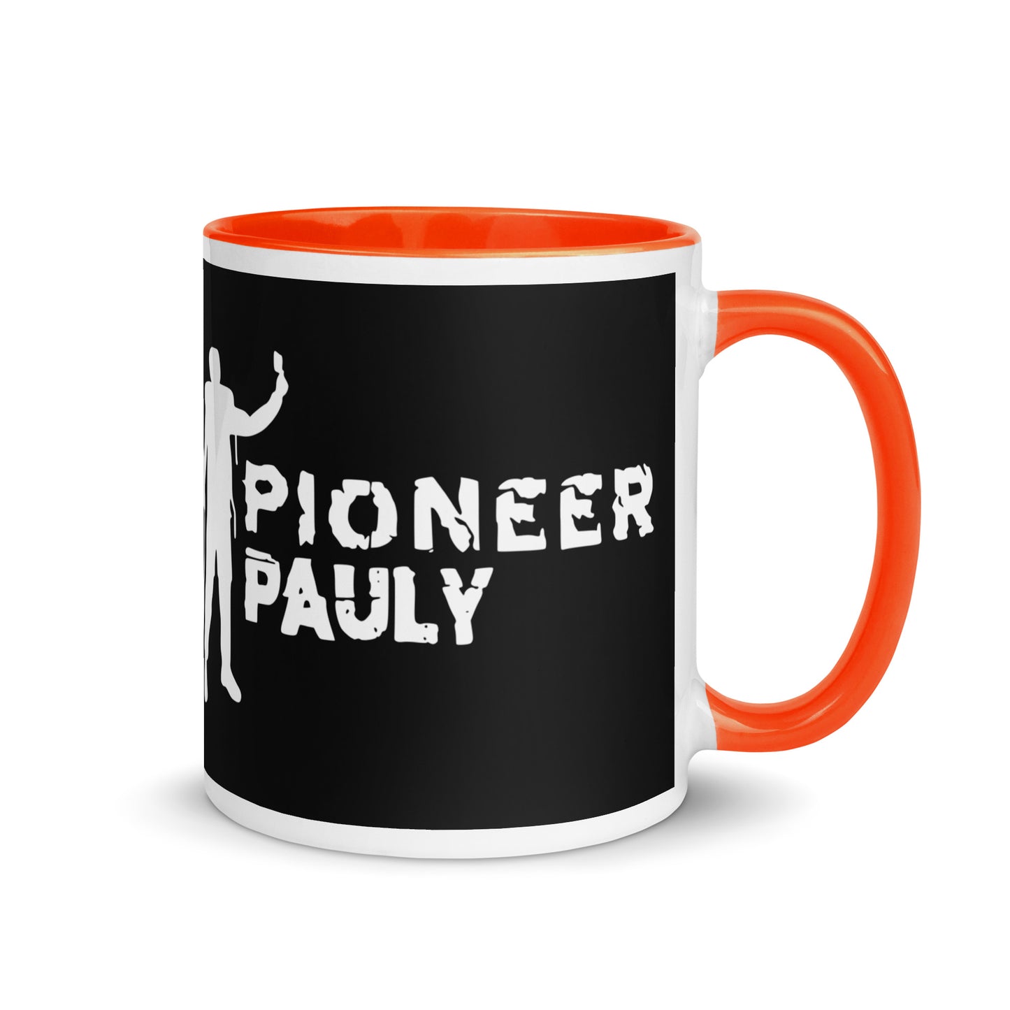 Pioneer Pauly White Logo Coffee Mug