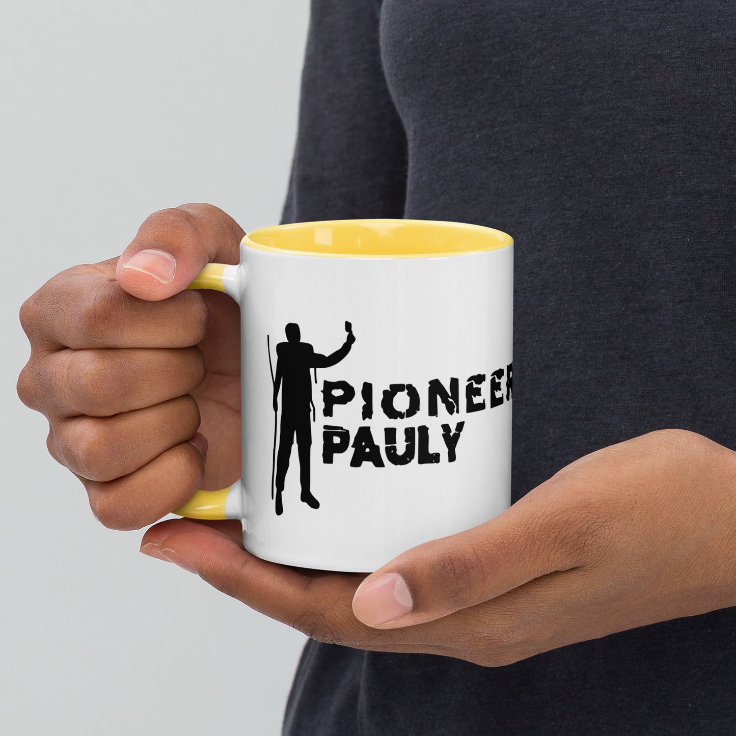 Pioneer Pauly Black Logo Coffee Mug