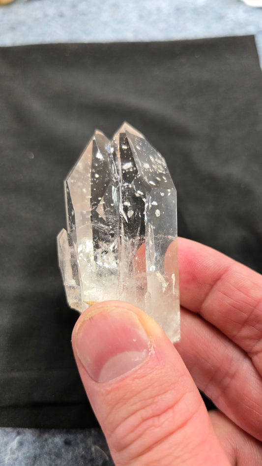 Raw Arkansas Triple Point Crystal