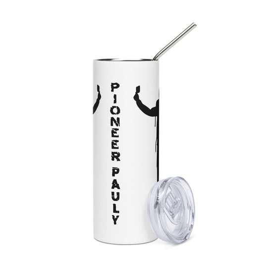 Pioneer Pauly White Stainless Steel Tumbler