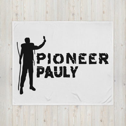 Pioneer Pauly White Throw Blanket