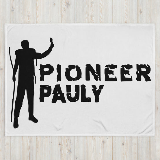 Pioneer Pauly White Throw Blanket