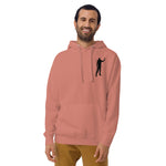 Load image into Gallery viewer, PioneerPauly Deluxe Hoodie with Black Logo

