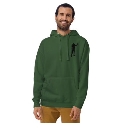 PioneerPauly Deluxe Hoodie with Black Logo
