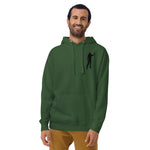 Load image into Gallery viewer, PioneerPauly Deluxe Hoodie with Black Logo

