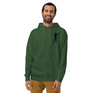 PioneerPauly Deluxe Hoodie with Black Logo
