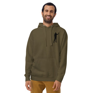 PioneerPauly Deluxe Hoodie with Black Logo