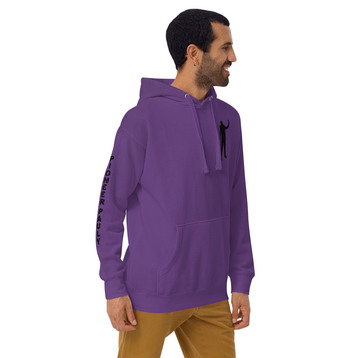 PioneerPauly Deluxe Hoodie with Black Logo