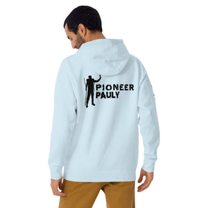 PioneerPauly Deluxe Hoodie with Black Logo