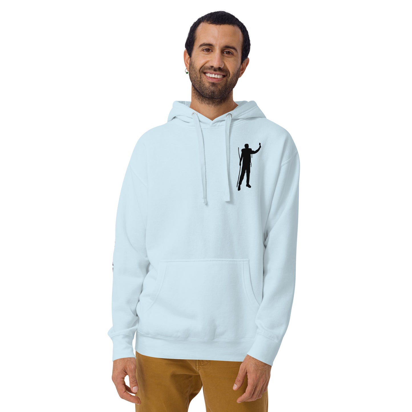 PioneerPauly Deluxe Hoodie with Black Logo