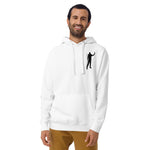 Load image into Gallery viewer, PioneerPauly Deluxe Hoodie with Black Logo
