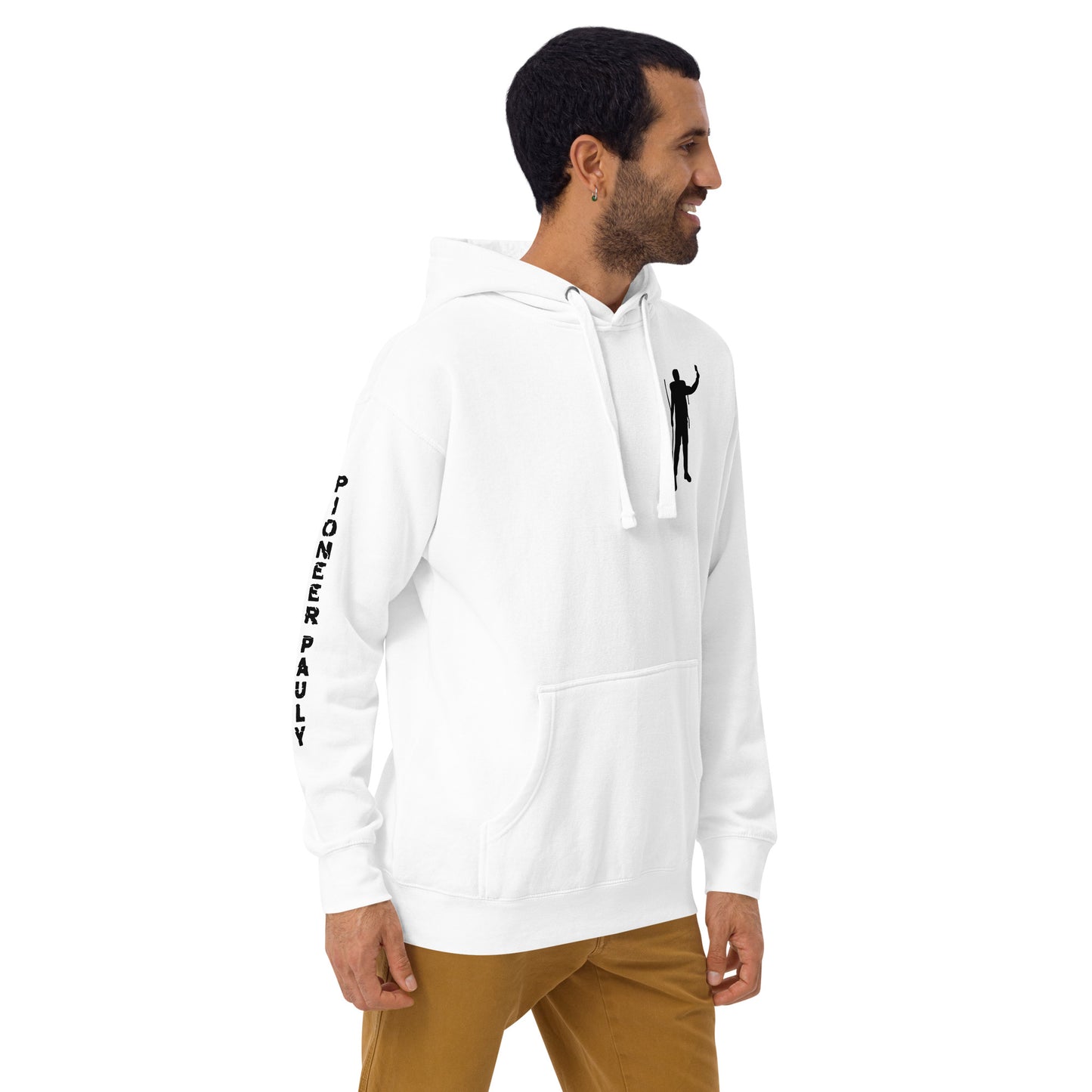 PioneerPauly Deluxe Hoodie with Black Logo