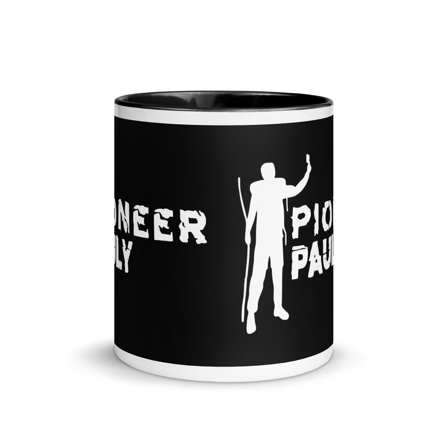 Pioneer Pauly White Logo Coffee Mug