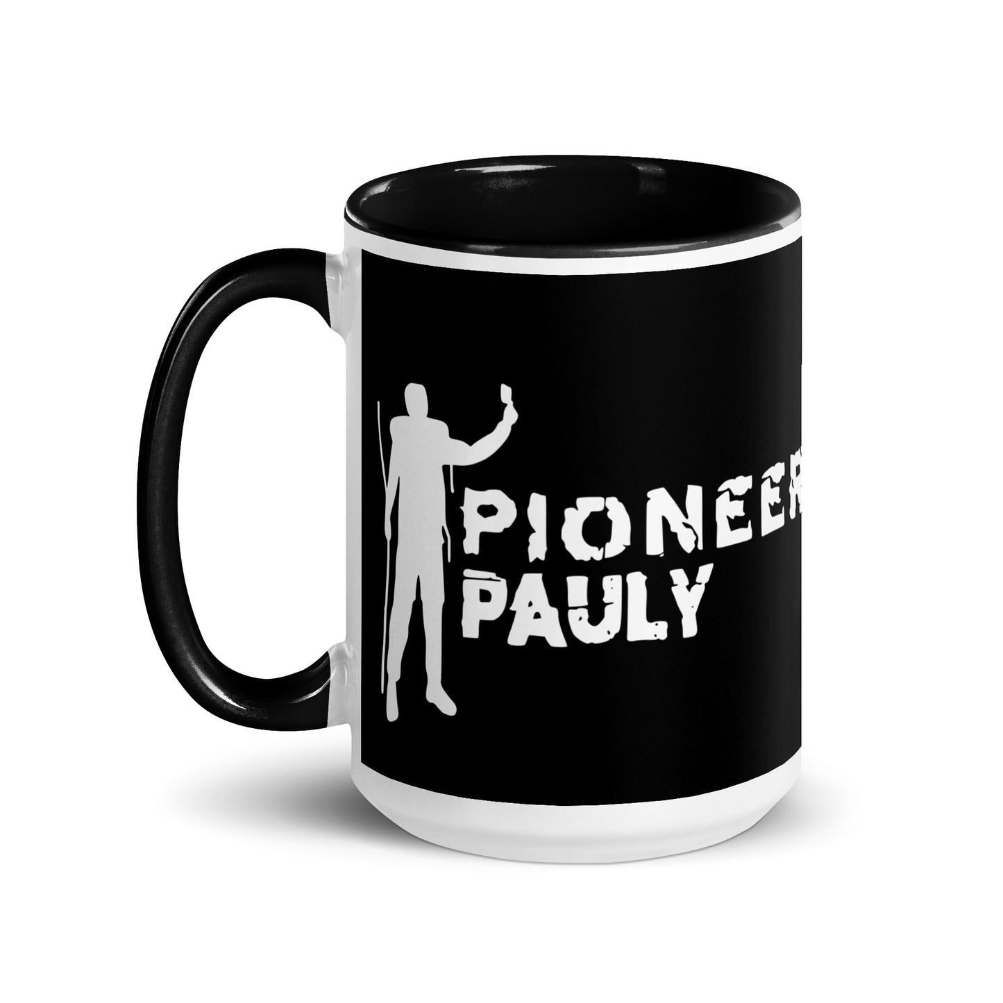 Pioneer Pauly White Logo Coffee Mug