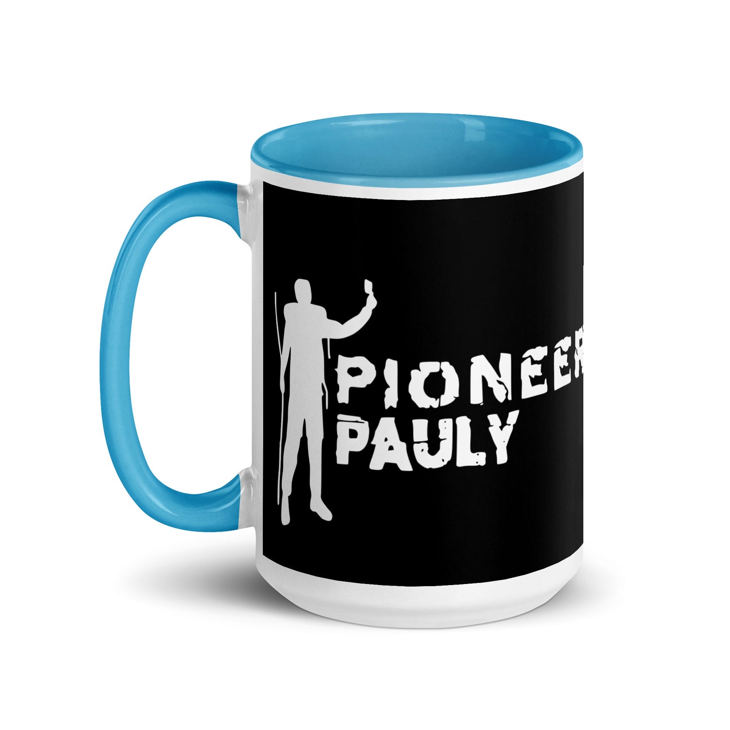 Pioneer Pauly White Logo Coffee Mug