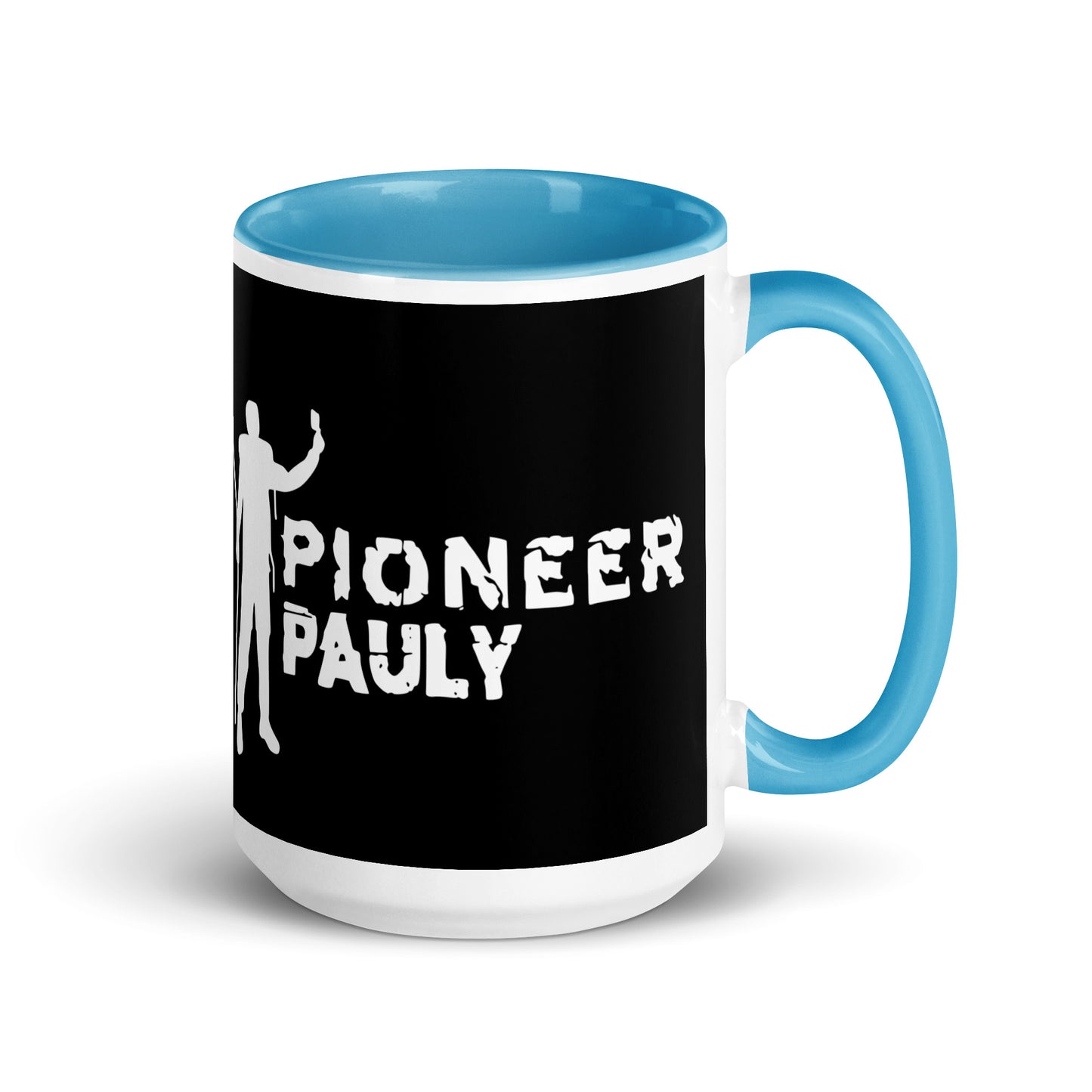 Pioneer Pauly White Logo Coffee Mug