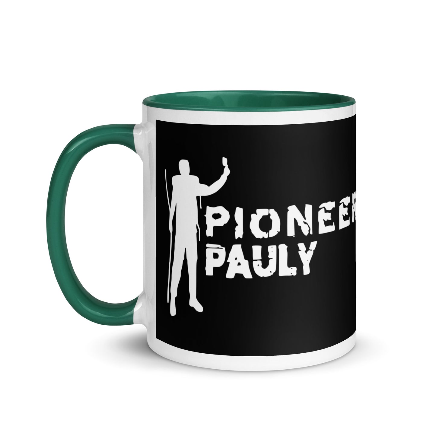 Pioneer Pauly White Logo Coffee Mug