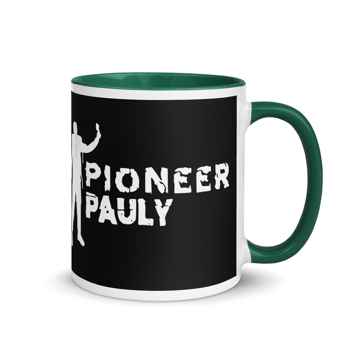 Pioneer Pauly White Logo Coffee Mug