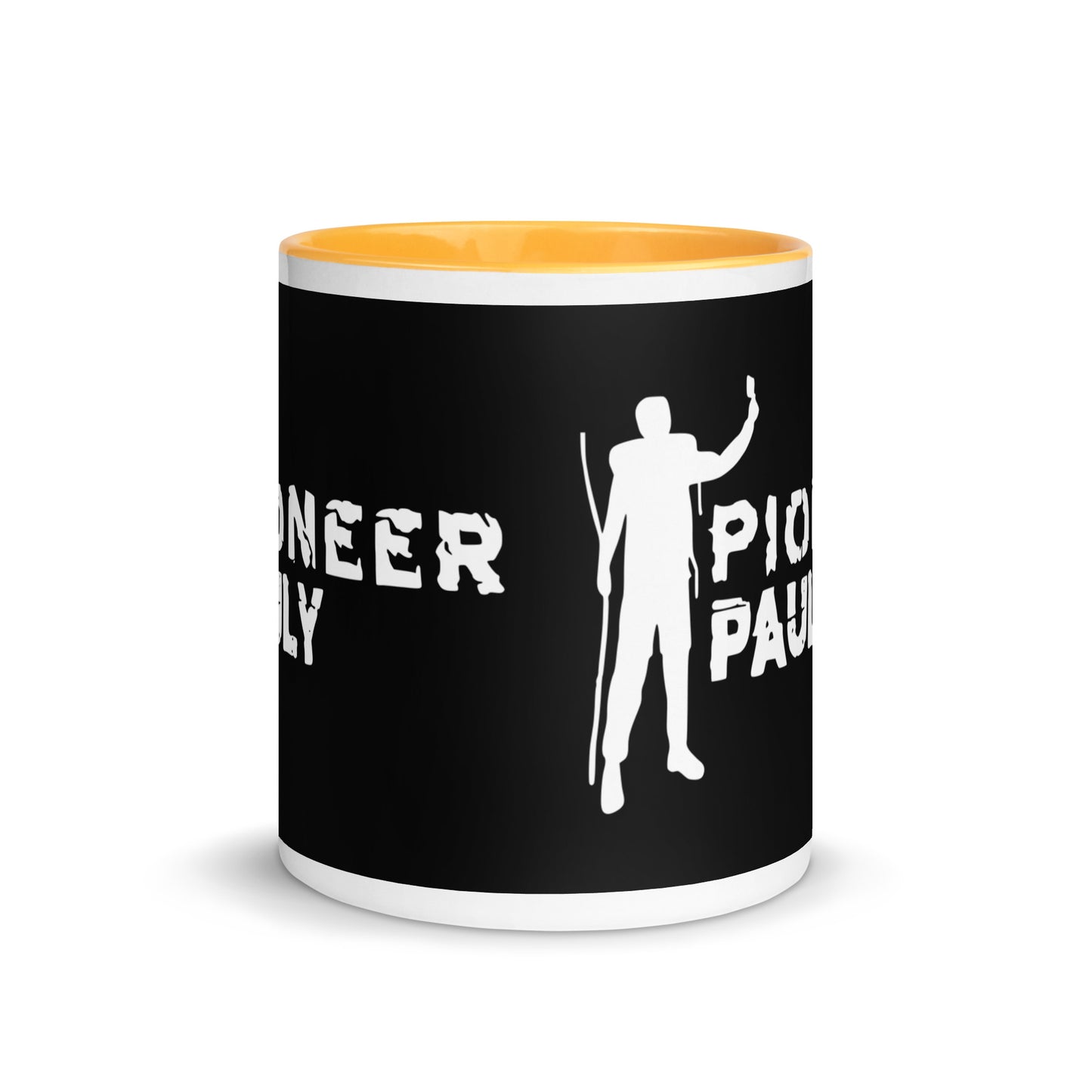 Pioneer Pauly White Logo Coffee Mug