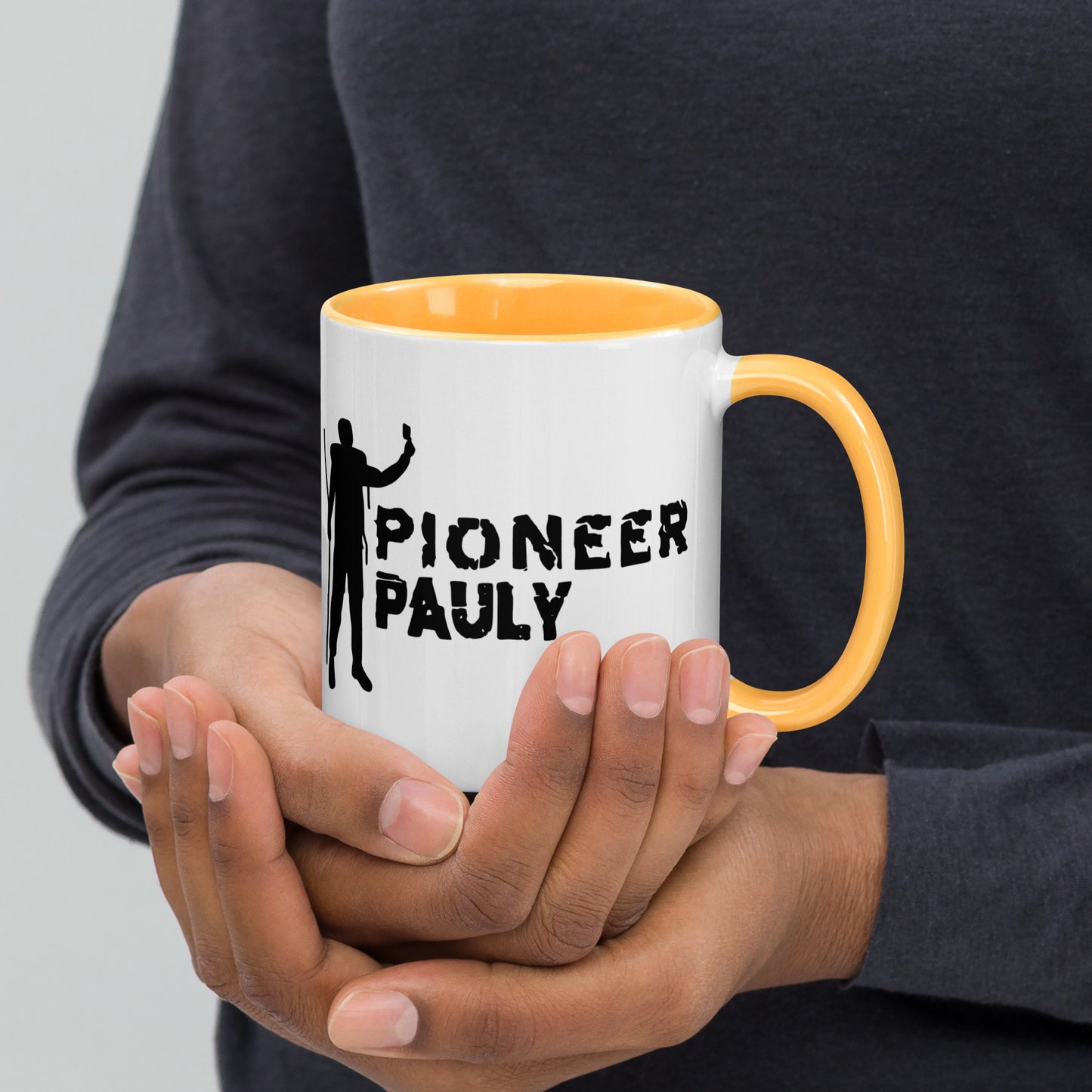 Pioneer Pauly Black Logo Coffee Mug