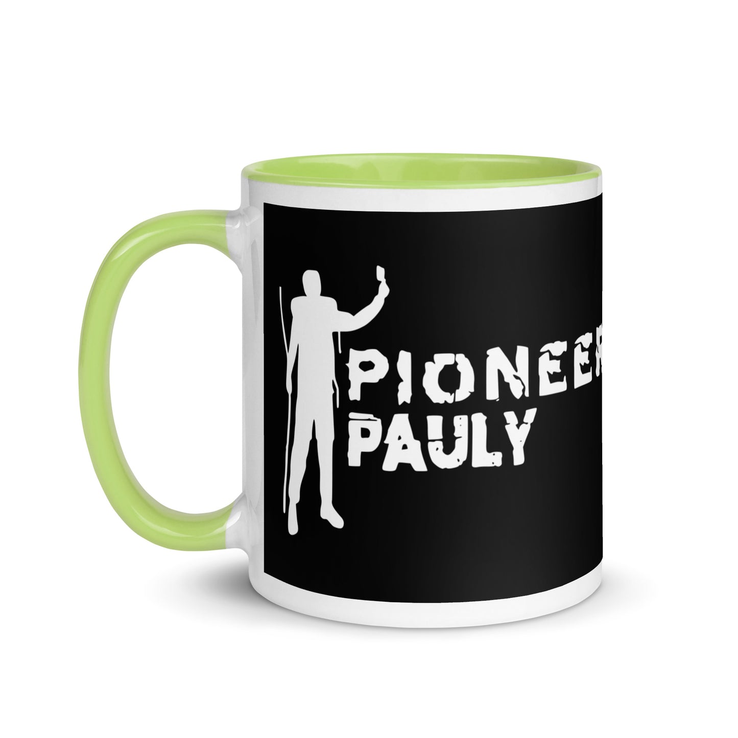 Pioneer Pauly White Logo Coffee Mug