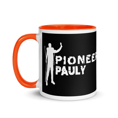 Pioneer Pauly White Logo Coffee Mug