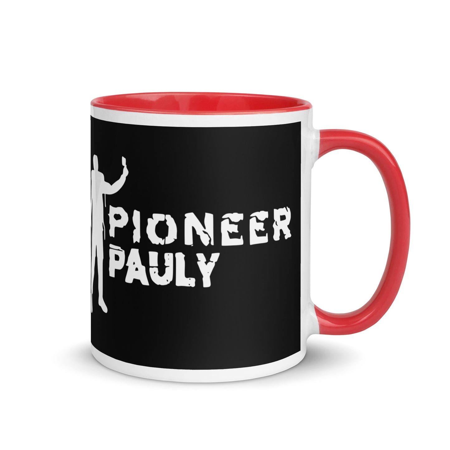 Pioneer Pauly White Logo Coffee Mug