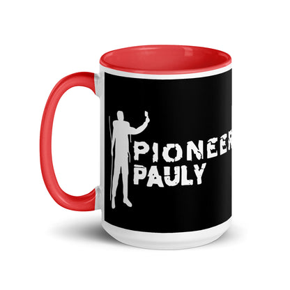 Pioneer Pauly White Logo Coffee Mug