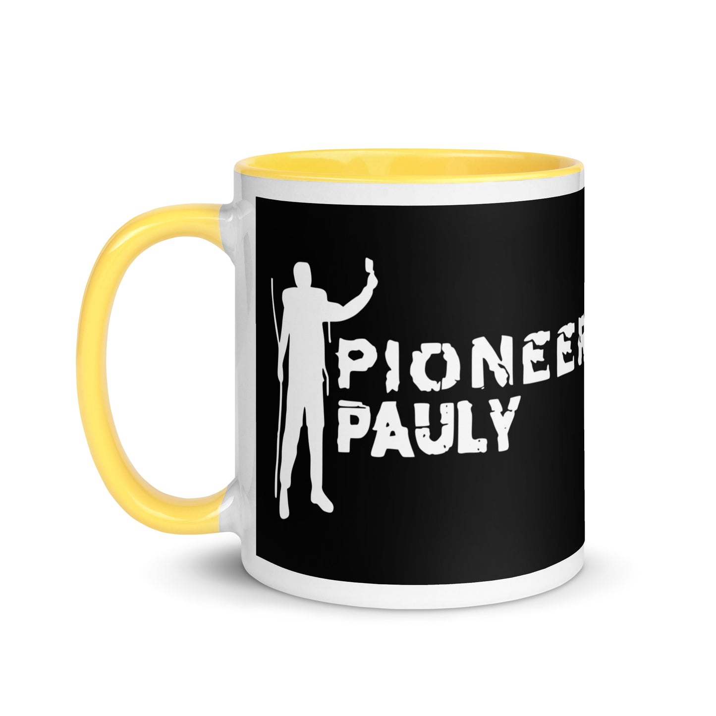 Pioneer Pauly White Logo Coffee Mug