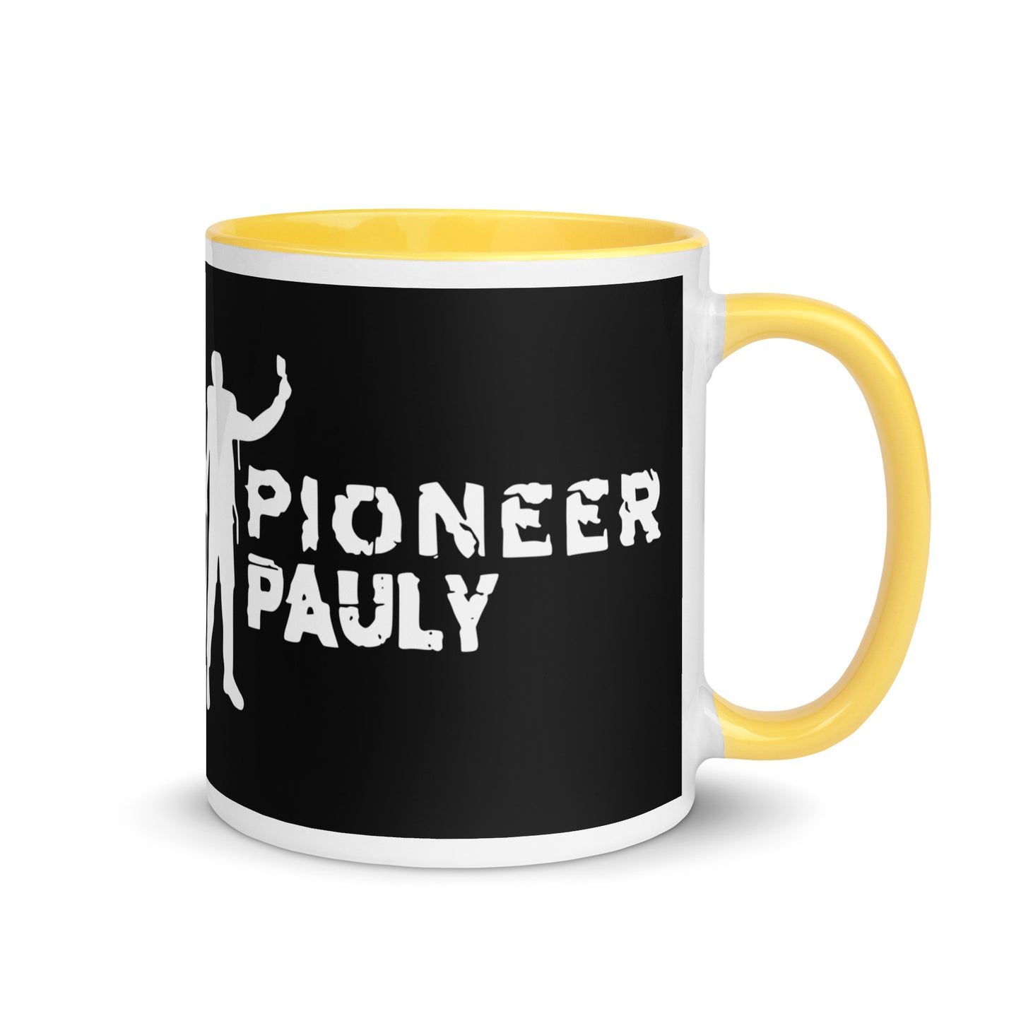 Pioneer Pauly White Logo Coffee Mug